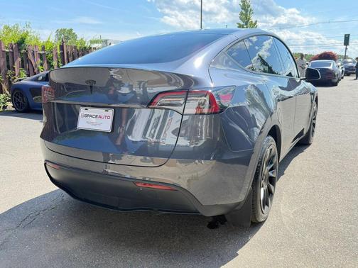 Gray 2024 Tesla Model Y Long Range Dual Motor All-Wheel Drive
