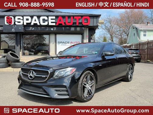 Black 2017 Mercedes-Benz AMG E 43 4MATIC