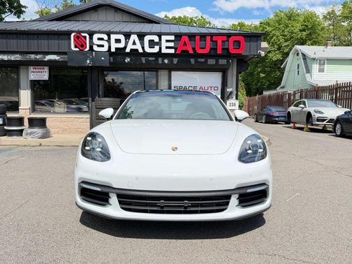 White 2018 Porsche Panamera 4