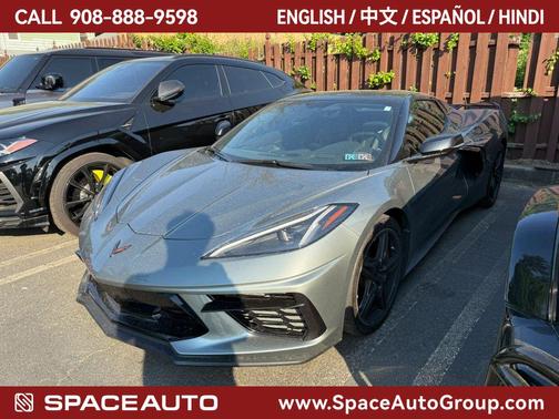 Hypersonic Gray Metallic 2022 Chevrolet Corvette Stingray w/3LT