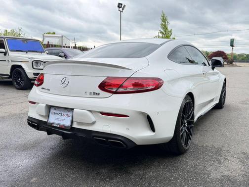 White 2018 Mercedes-Benz AMG C 63 S