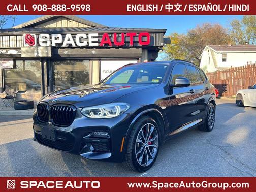 Dark Graphite Metallic 2021 BMW X3 M40i