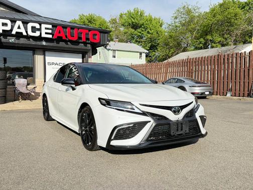 White 2023 Toyota Camry XSE
