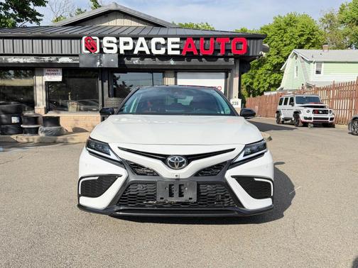 White 2023 Toyota Camry XSE