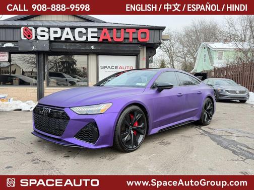 Navarra Blue Metallic 2021 Audi RS 7 4.0T