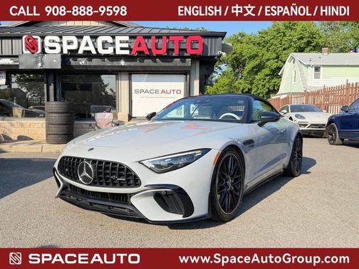 Gray 2022 Mercedes-Benz AMG SL 63 Base