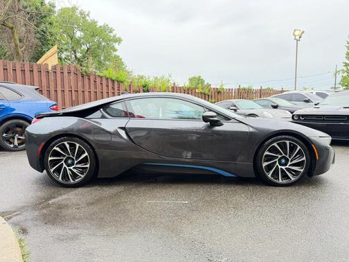 Black 2015 BMW i8 Coupe 2D
