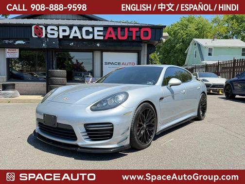 Rhodium Silver Metallic 2014 Porsche Panamera GTS