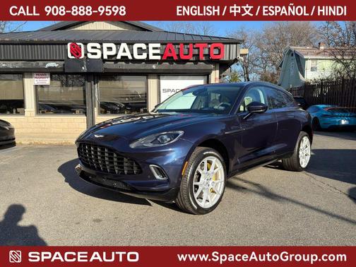 Blue 2021 Aston Martin DBX Sport Utility 4D