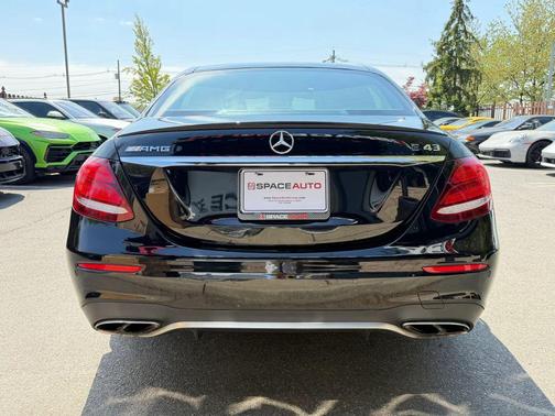 Black 2018 Mercedes-Benz AMG E 43 4MATIC