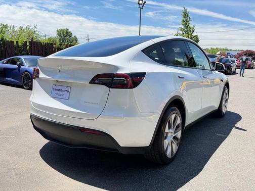 Pearl White Multi-Coat 2023 Tesla Model Y Standard Sport Utility 4D