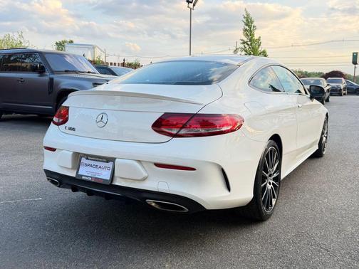 White 2018 Mercedes-Benz C-Class C 300 Coupe 2D