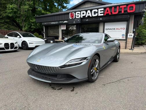 Silver 2021 Ferrari Roma Coupe 2D