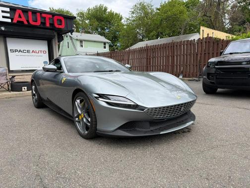 Silver 2021 Ferrari Roma Coupe 2D