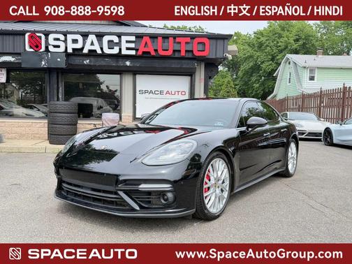 Black 2017 Porsche Panamera Turbo