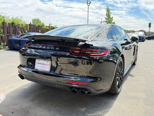 Black 2017 Porsche Panamera Turbo