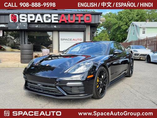 Black 2017 Porsche Panamera Turbo