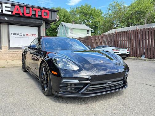 Black 2017 Porsche Panamera Turbo