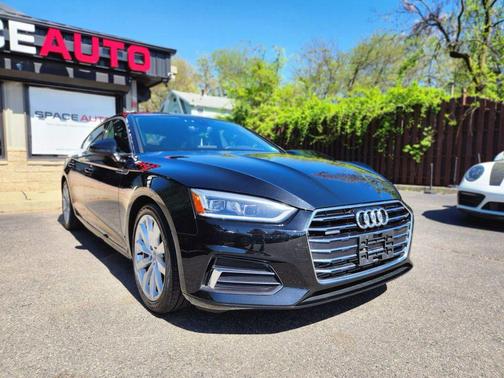 Brilliant Black 2019 Audi A5 45 Premium