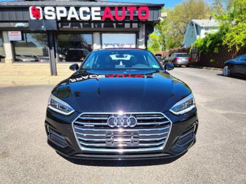 Brilliant Black 2019 Audi A5 45 Premium
