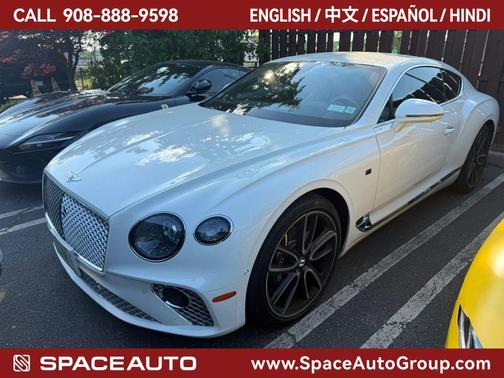 White 2020 Bentley Continental GT V8