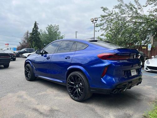 Marina Bay Blue Metallic 2020 BMW X6 M Competition