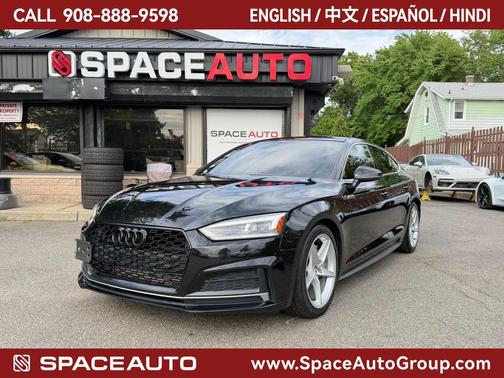 Black 2019 Audi A5 45 Premium