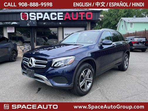 Blue 2019 Mercedes-Benz GLC 300 4MATIC