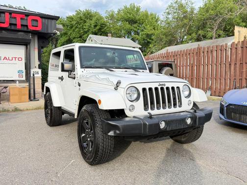Bright White Clearcoat 2015 Jeep Wrangler Sport