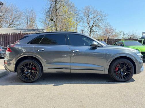 Gray 2021 Audi Q8 55 Premium Plus