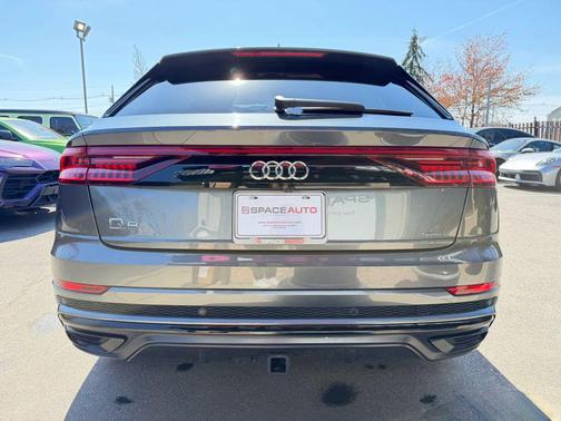 Gray 2021 Audi Q8 55 Premium Plus