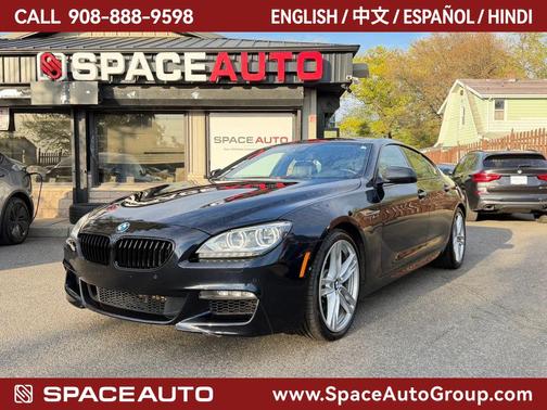 Black 2015 BMW 650 xDrive