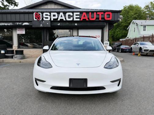 White 2021 Tesla Model 3 Standard Range Plus