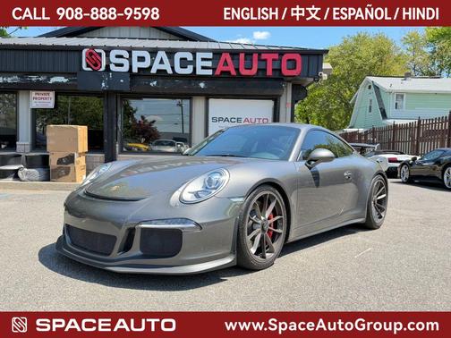 Agate Gray Metallic 2014 Porsche 911 GT3
