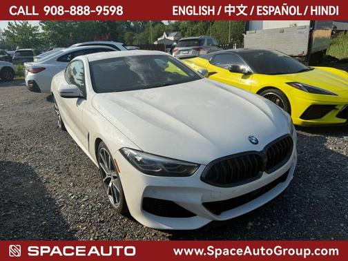 Alpine White 2021 BMW M850 xDrive