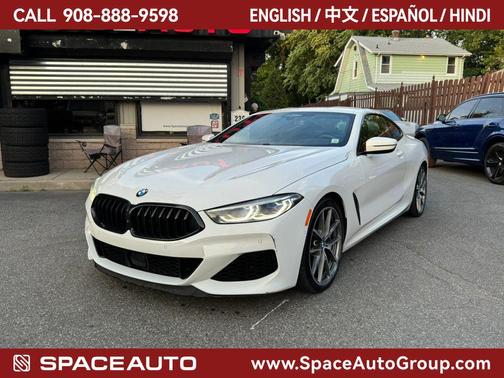 Alpine White 2021 BMW M850 xDrive