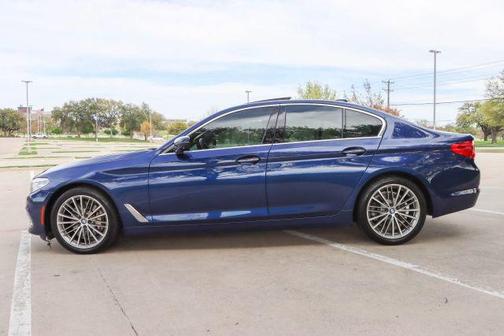 Blue Metallic 2017 BMW 530 i