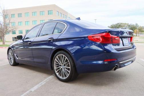 Blue Metallic 2017 BMW 530 i