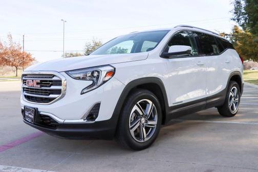 Summit White 2021 GMC Terrain SLT