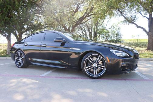 Black Sapphire Metallic 2018 BMW 640 Gran Coupe i
