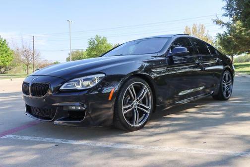 Black Sapphire Metallic 2018 BMW 640 Gran Coupe i