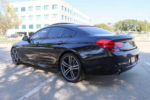 Black Sapphire Metallic 2018 BMW 640 Gran Coupe i