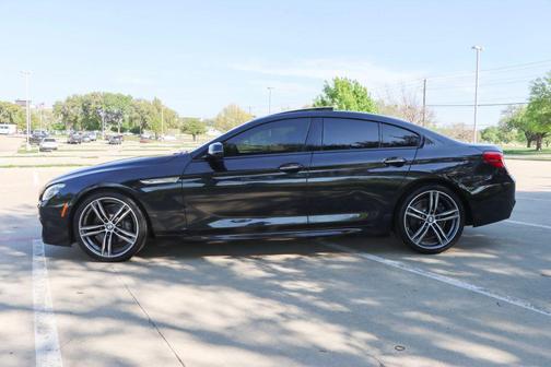 Black Sapphire Metallic 2018 BMW 640 Gran Coupe i