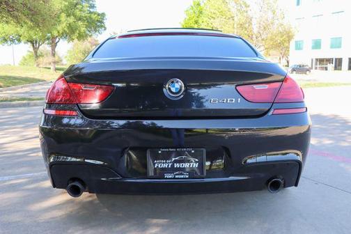 Black Sapphire Metallic 2018 BMW 640 Gran Coupe i