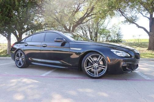 Black Sapphire Metallic 2018 BMW 640 Gran Coupe i