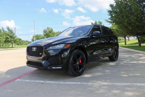 Santorini Black 2019 Jaguar F-PACE S