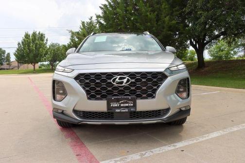 Shimmering Silver Pearl 2020 Hyundai SANTA FE 2.0T SEL