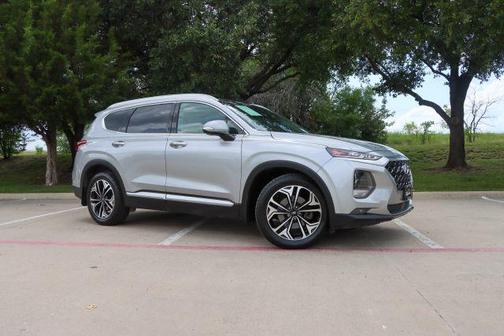 Shimmering Silver Pearl 2020 Hyundai SANTA FE 2.0T SEL