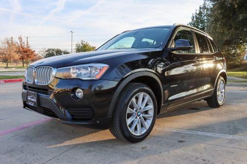 Black 2017 BMW X3 xDrive28i