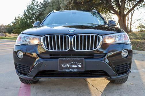 Black 2017 BMW X3 xDrive28i
